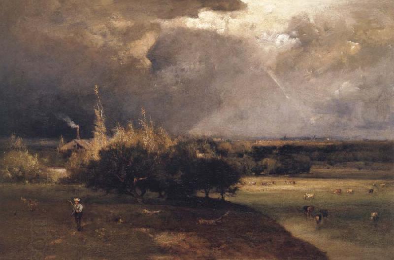 George Inness The Coming Storm oil painting picture